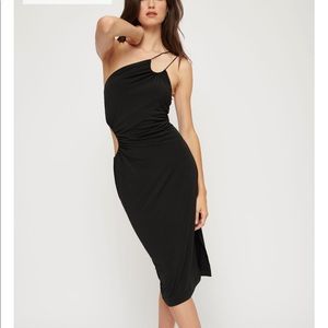 DYNAMITE Clothing One Shoulder Body Con Dress